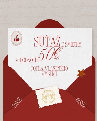 🎄 SÚŤAŽ O SVIEČKY PODĽA VLASTNÉHO VÝBERU 🎁 Chcete si spríjemniť Vianoce vôňou, ktorá prevoňa celý domov? Teraz máte šancu...